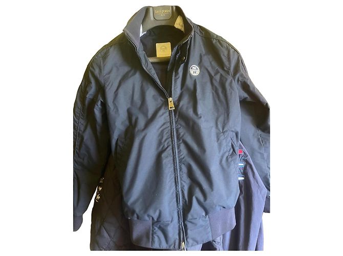 North Sails Giacca bomber blu navy
