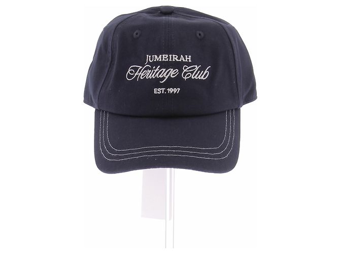 Autre Marque Gorra BOUGUESSA de algodón azul marino