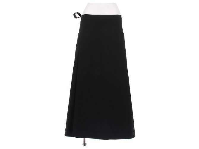 Falda de algodón negra Proenza Schouler Negro