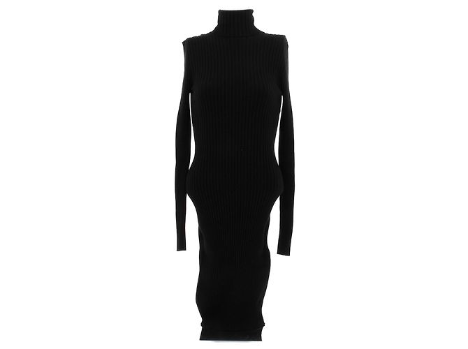 Wolford Rollkragenkleid Schwarz