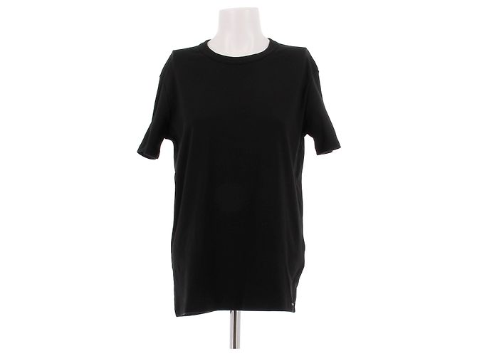 Camiseta de algodão preta Tom Ford Preto