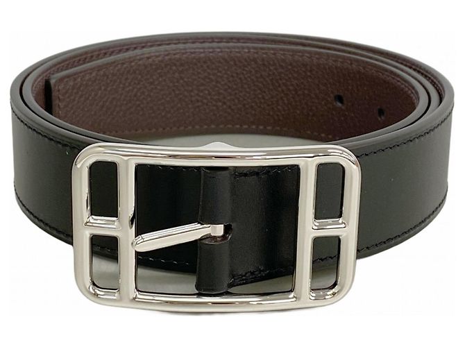 Cinturón Hermès Cape Cod 32 Negro
