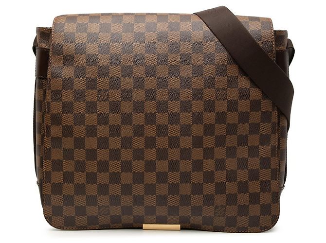 Borsa a Spalla Damier Bastille Louis Vuitton Marrone