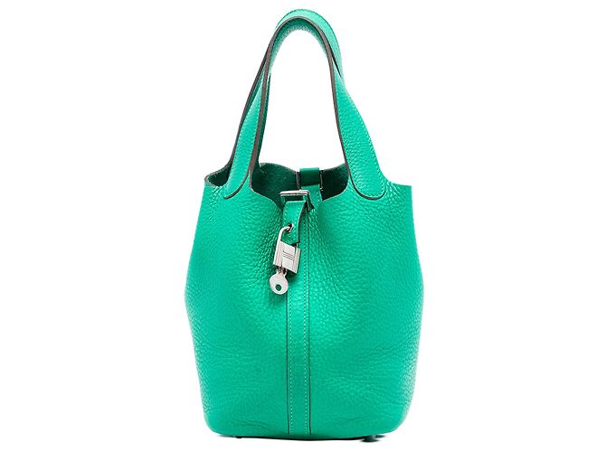 Hermès Picotin Lock 18 en Clemence vert