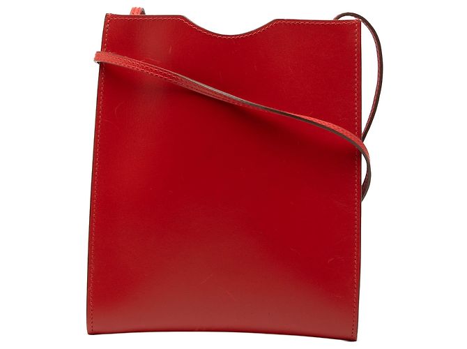 Hermès Caja Roja de Ternera Onimaitou