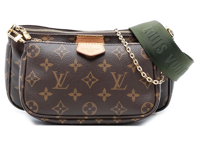 Louis Vuitton Marrone Monogram Multi Pochette Accessori