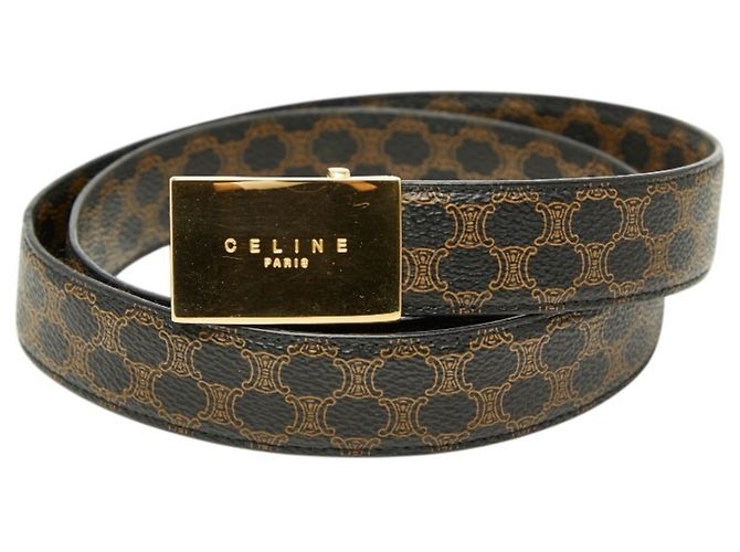Céline Cinturón Celine Triomphe Macadam Logo