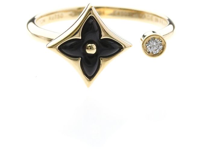 Anel Mini Star Blossom Louis Vuitton Dourado