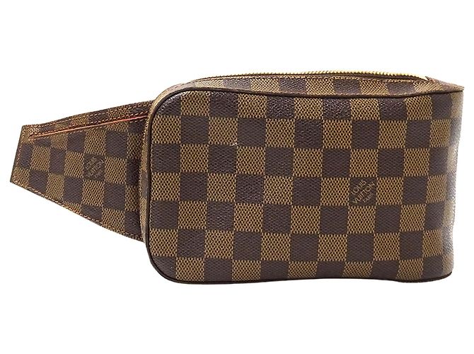 Borsa Damier Louis Vuitton per Uomini Marrone