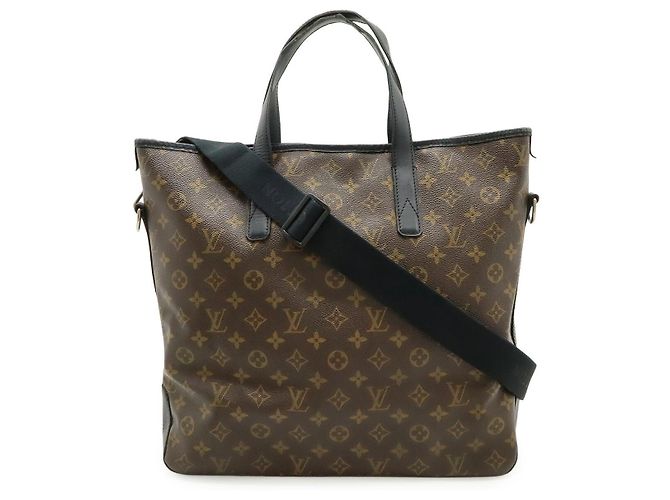 Borsa tote Davis Monogram Louis Vuitton Marrone