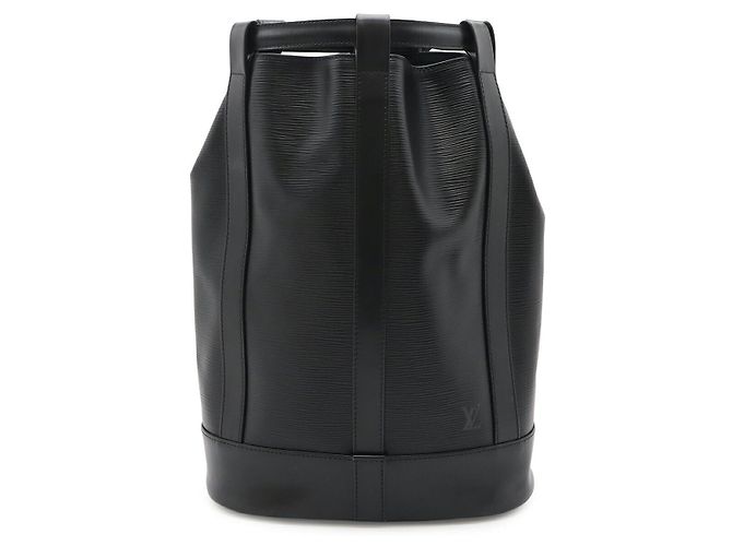 Bolsa de Ombro Randonee PM em Couro Epi Louis Vuitton Preto