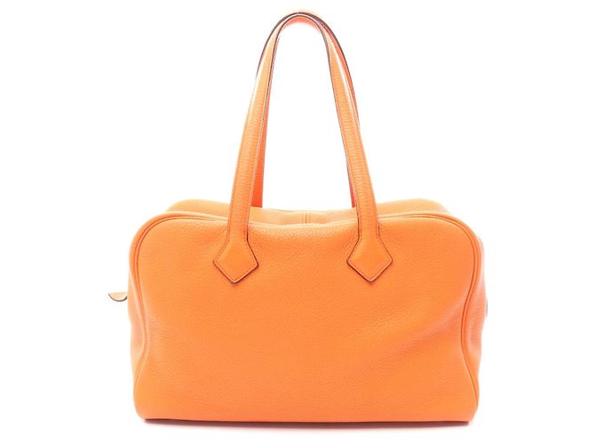 Hermès Victoria 35 Handtasche Orange