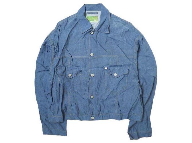 Autre Marque Giacca in denim Rayon DUMMY di WESTOVERALLS Blu