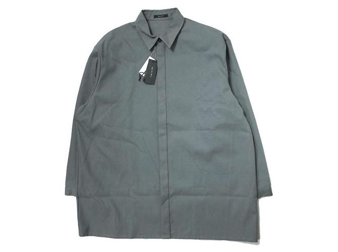 Autre Marque Camisa de Twill Pesado Qasimi SH01 SABIK Gris