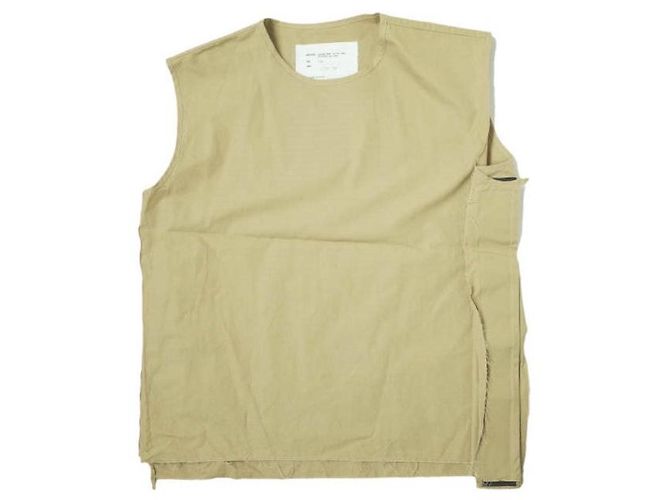 Autre Marque Camiel Fortgens KIT DE ENTRENAMIENTO CHALECO DE ALGODÓN IMPERMEABLE Beige