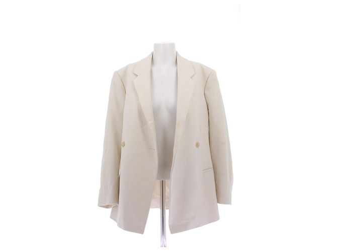 Blazer Totême de algodão bege