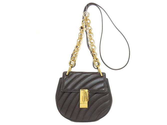 Borsa a Spalla Chloé Drew Bijou 2 in 1 Nero