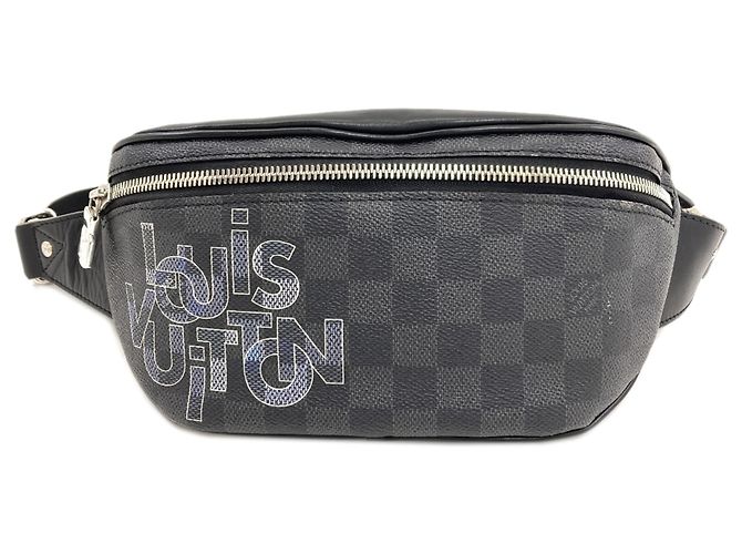 Bolsa de cintura Damier Graphite Louis Vuitton Damier ebene