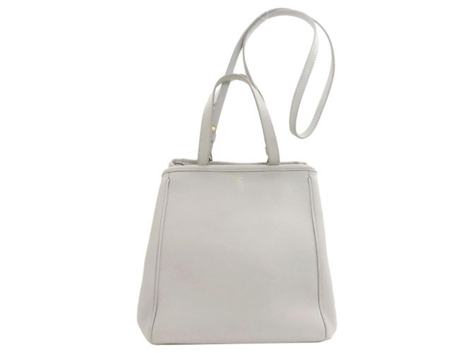 Céline Bolsa de mão Celine Fold Cabas 2 em 1 Marrom