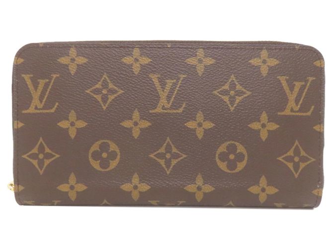 Zippy Cartera larga de lona Monogram Louis Vuitton Monograma