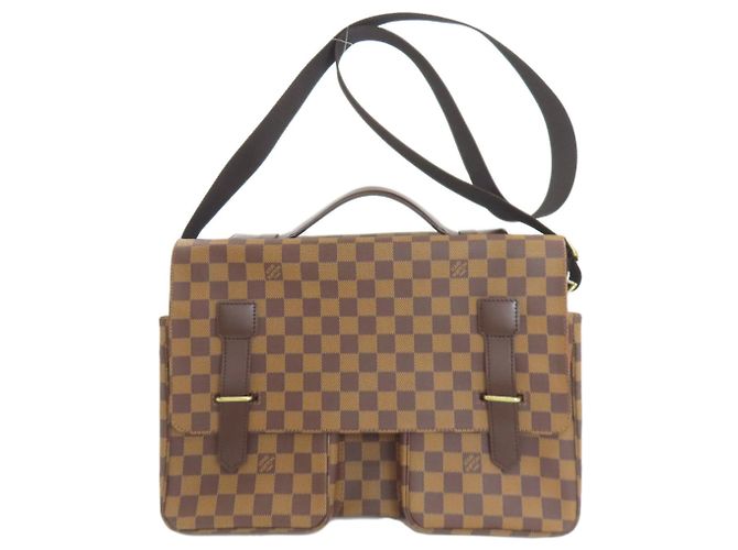 Bolsa de Ombro Broadway N42270 da Louis Vuitton Damier ebene