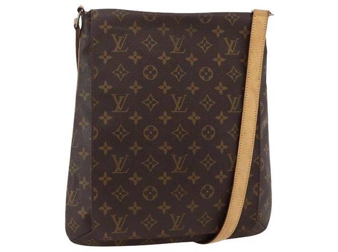 LOUIS VUITTON Borsa a Spalla Monogram Musette M51256 LV Auth ARZ912 Monogramma