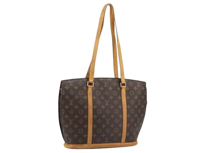 LOUIS VUITTON Borsa Tote Babylone Monogram M51102 LV Auth AMZ008 Monogramma