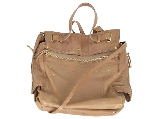 Jerome Dreyfuss Schultertasche Camel Kamel
