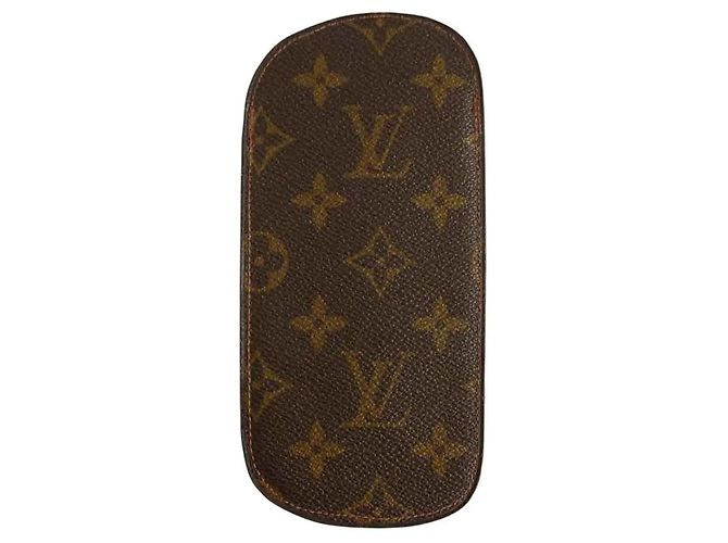 Astuccio per penna Louis Vuitton Marrone