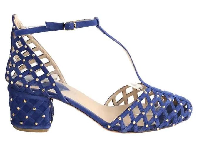 Elie Saab Blaue Absätze