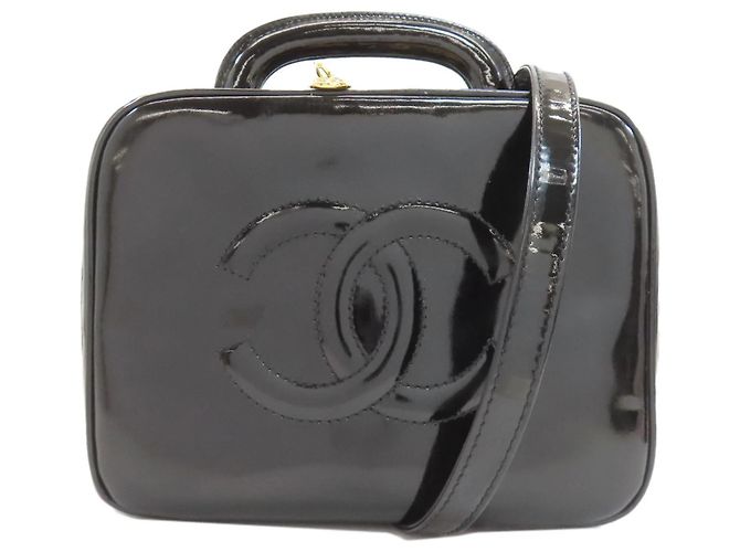 Sac à main Vanity Case Chanel Noir