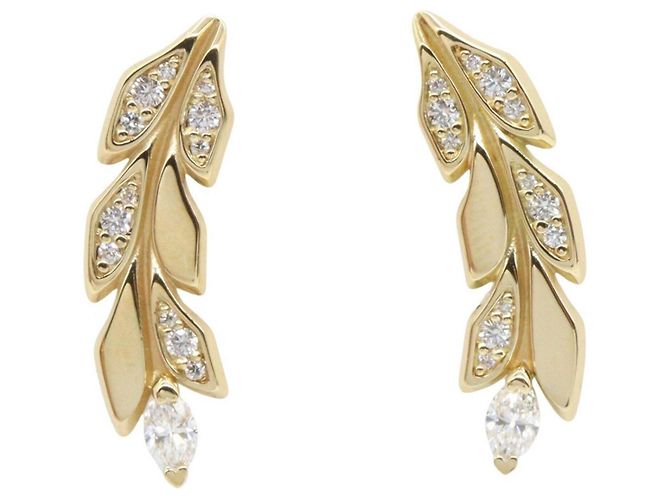 Pendientes Victoria Vineclimber de Tiffany & Co. Dorado