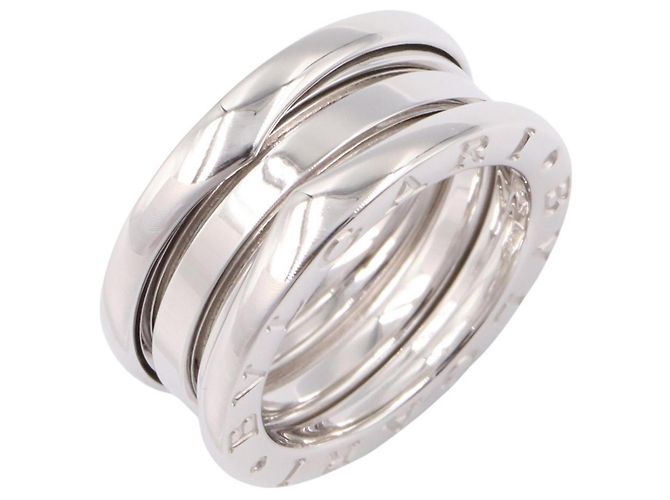 Bulgari Anillo Bvlgari B-zero1 de 3 bandas en oro blanco de 18K Plata
