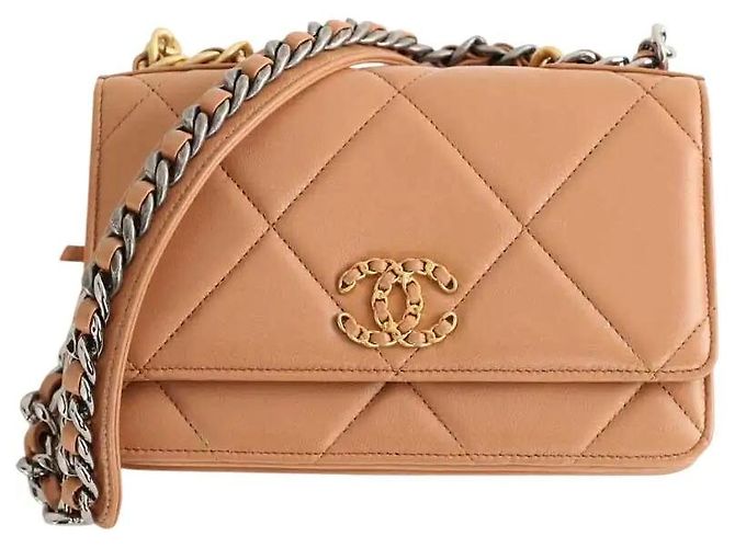 Chanel Borsa a tracolla beige