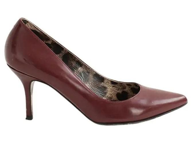 Dolce & Gabbana Talons bordeaux