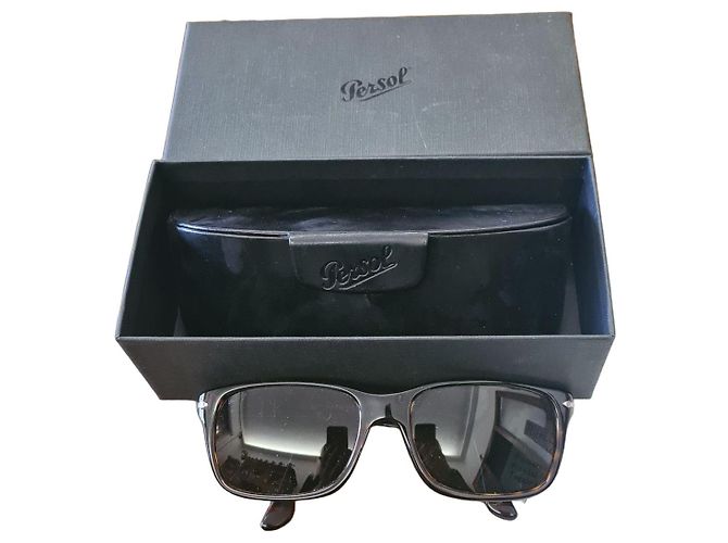Tortoiseshell Persol Sunglasses Brown