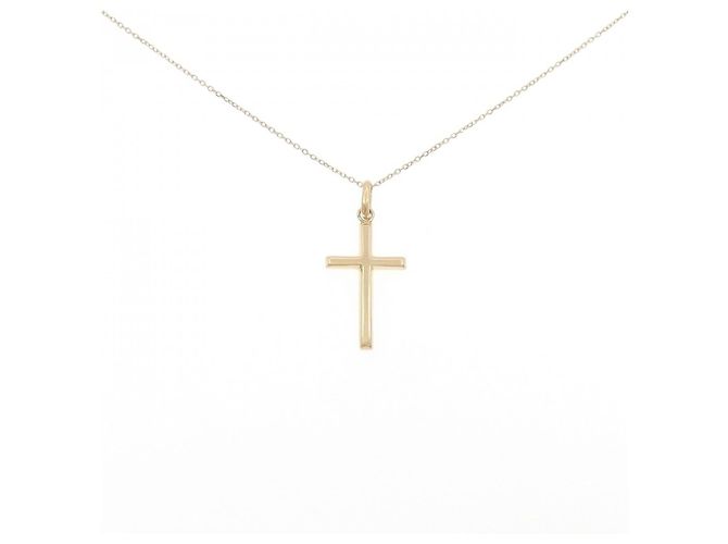 Autre Marque Collana Croce Au750 D'oro