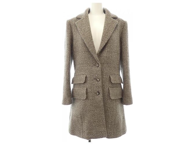 Abrigo Chanel Beige 