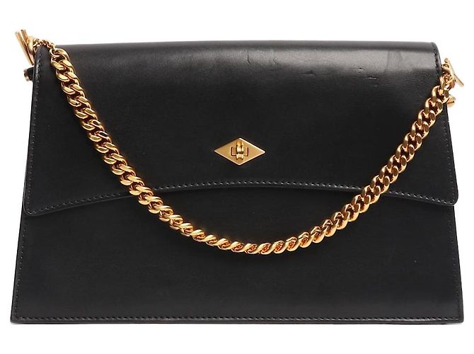 Autre Marque Borsa a spalla in pelle Roma nera Nero