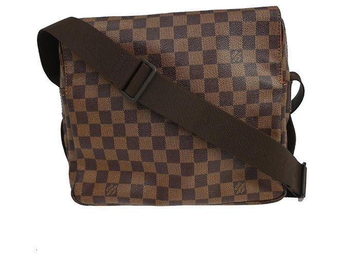 Sac à main Naviglio Damier Louis Vuitton Marron