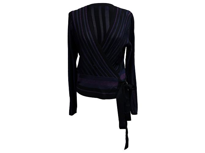 Top Wrap Diane von Furstenberg in Viscosa Multicolore
