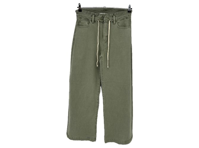 Paige Jeans Jeans Paige caqui de algodón Talla 28