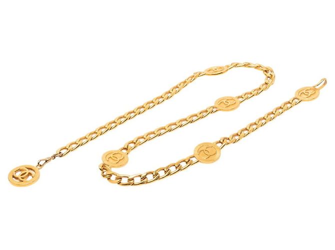 Chanel Coco Mark Vintage 6-Link Chain Belt