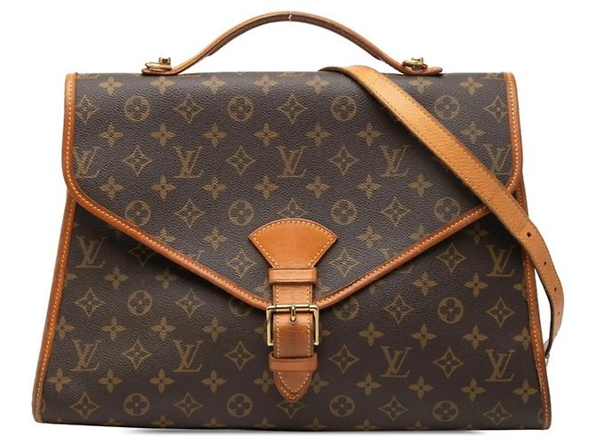 Borsa Beverly Monogram Louis Vuitton Marrone Monogramma