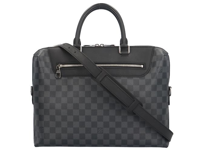 Malette Louis Vuitton Damier Graphite Marron Noir