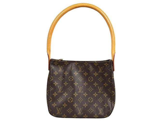 Sac à épaule Looping MM Monogram Louis Vuitton Marron