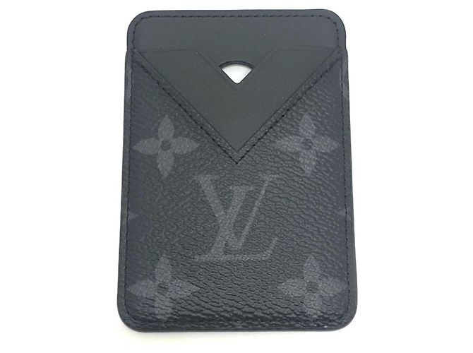 Louis Vuitton Monogram Eclipse Business Card Case Black