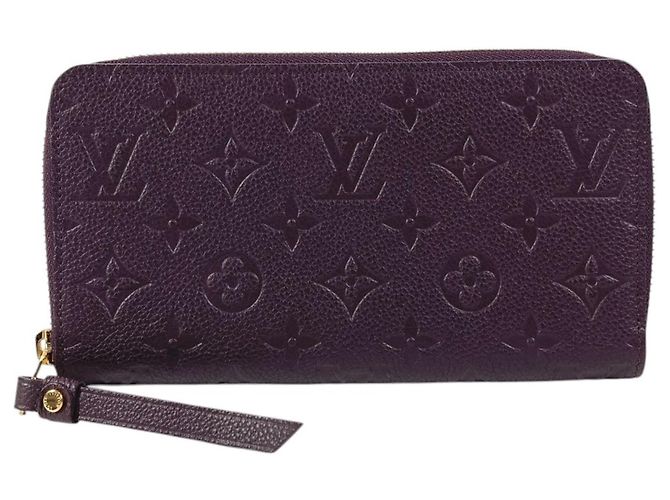 Portafoglio Lungo Monogram Empreinte Louis Vuitton Porpora