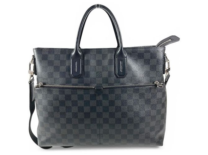 Louis Vuitton Damier Graphite Briefcase Black