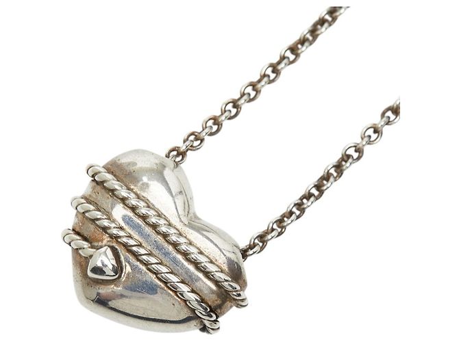 Collar Flecha Corazón Tiffany & Co. Plata